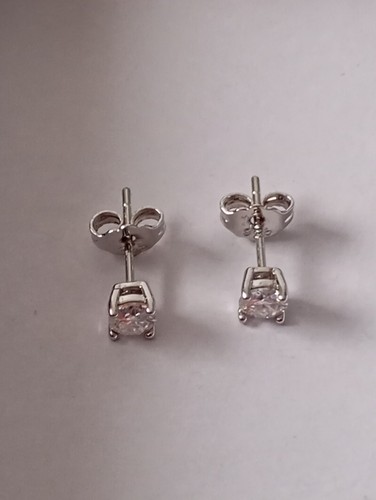 Moissanit ohrringe 925 silber - moissanit,