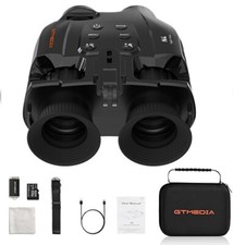 Nachtsichtgerät Infrarot-Fernglas Nachtsichtbrille Wiederaufladbares mit 16GB TF