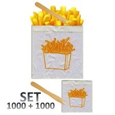 Pommestüten 1000 Stk Pommes