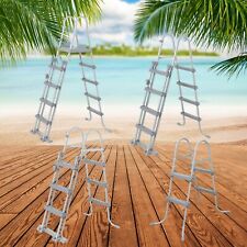 Bestway Leiter Sicherheitsleiter Poolleiter Pool Einstieg Treppe Schwimmbad grau