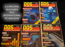5 x DOS INTERNATIONAL - Das Magazin für aktive PC-Anwender - Jahrgang 1991 - Rar