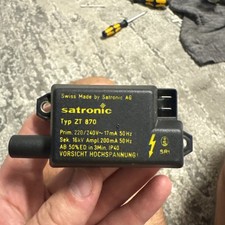 Satronic Zündtrafo Zündeinheit Typ ZT 870