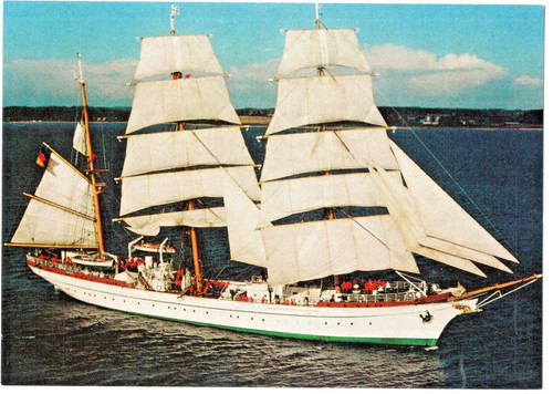 Schiff gorch fock - ak, fock"