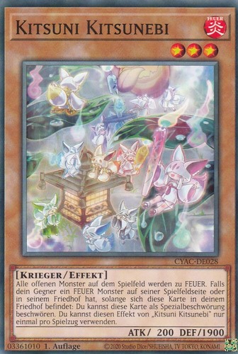 Kitsuni kitsunebi cyac - kitsuni, cyac-de028