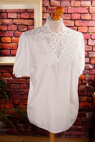 Vintage orig 70er 80er bluse - 70er,