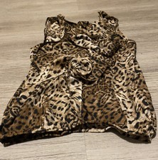zara leopard bluse 