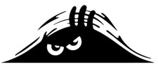 Lustiges augen monster - lustiges, ,monster