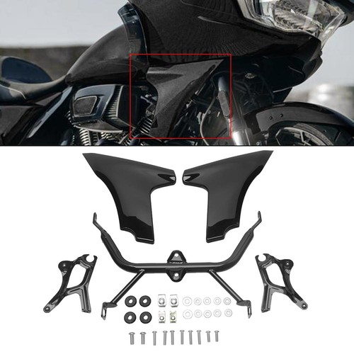 Gloss black side fairing - black,