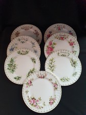 Royal Albert "Blume des Monats" Teller - 7er Set