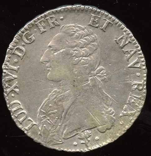 Louis xvi ecu - louis, (1774-1792)