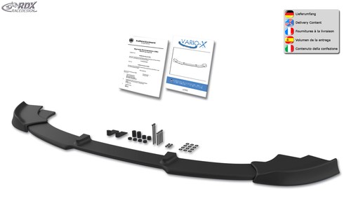 Rdx frontspoilerlippe vario - rdx, vario-x
