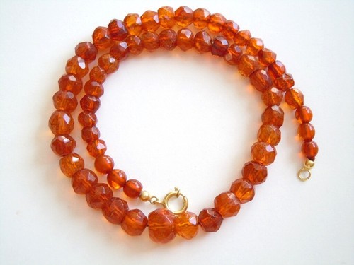 Antik natur bernstein - antik, kette