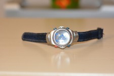 original Adidas Armbanduhr blau  Fitnessuhr Watch  10-0005