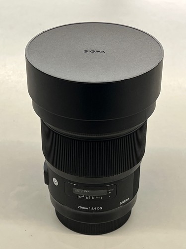 Canon fit sigma 20mm 4 - sigma, f1.4