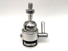 hama Stativkopf silber Mini Kugelkopf 1/4 auf 3/8
