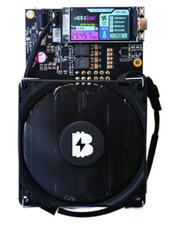 NerdQaxe++ ASIC Miner – 4.8TH/s Bitcoin & Krypto Home Mining / 80 Watt