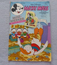 MICKY MAUS Heft Jahrgang 1987