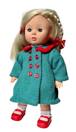 Vintage zoll blonde puppe - vintage,