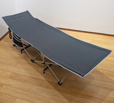 Feldbett Klappbett Camping Bett Klappbar Campingliege Gästebett mit Tragetasche