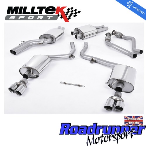 Milltek audi 0 v6 - milltek,