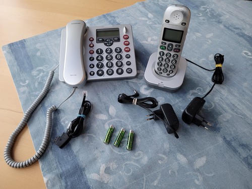 Telefon set für senioren - senioren, (!)