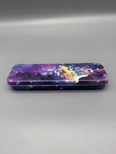 Diddl Metalldose Stiftebox Gebrauchsspuren lila Fliegerdiddl original