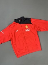Manchester United Trainingsjacke von Nike Rot Größe S/ Vintage Trainingsanzug