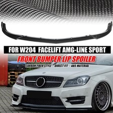 Für Mercedes C CLASS W204 C180 C200 C220 C250 C300 11-14 Frontlippe Spoilerlippe