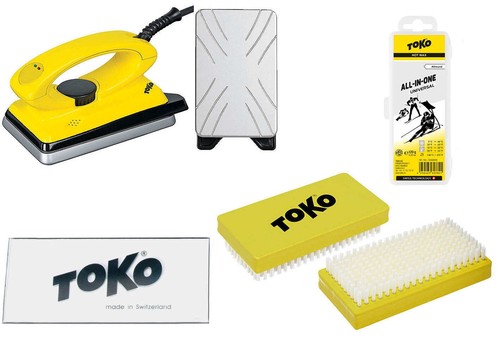 Toko skiwachs set teilig mit - skiwachs-set, 4-teilig