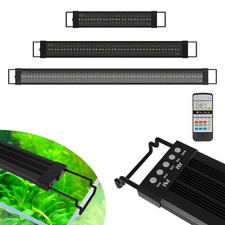 55-150cm LED Aquarium RGB mit verstellbarer Halterung Beleuchtung Vollspektrum