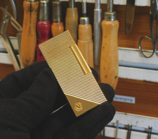 Diplomat Feuerzeug überholt refurbished lighter briquet accendino vintage 1990er