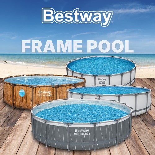 Frame pool komplettset mit - frame,