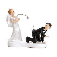 Tortenfigur Hochzeit 13cm -