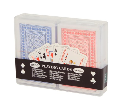 Spielkarten 2er set poker skat - spielkarten,