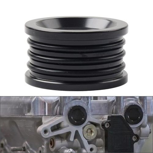 Schwarze nockenwellenkappe - schwarze,
