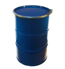 Schweres Deckelfass/Stahlfass/Metallfass 200L NEU, blau, Neuware m. UN-Zulassung