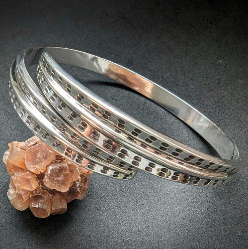 Vintage designer armreif david - designer,