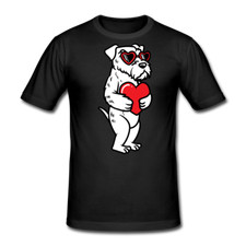 Airedale Terrier Valentinstag T-Shirt Hund Liebe Geschenk