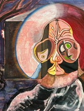 MODERNES ÖLGEMÄLDE