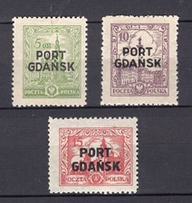 1926 Danzig Port Gdansk aus