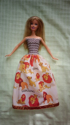 Barbie puppen kleid prinzessin - barbie,