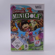 Carnival Games Mini Golf Nintendo Wii PAL Spiel Game Maxi Spaß für Mini Golfer