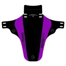 Mucky Nutz Face Fender V2 Black / Purple Front Mudguard