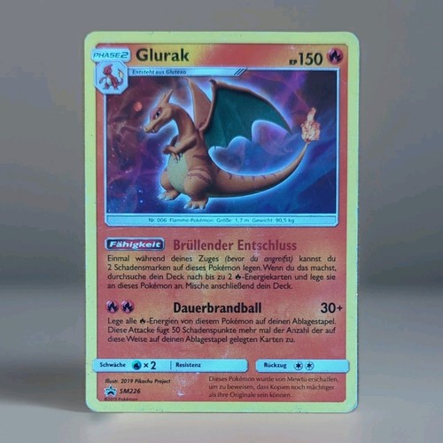 Glurak black star - glurak, promo