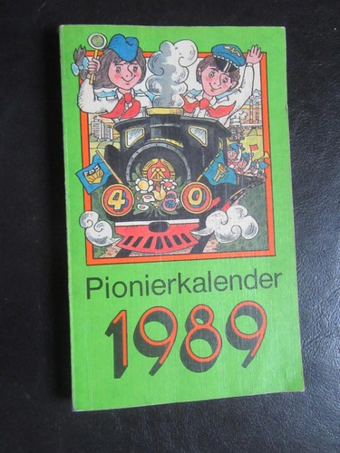 Pionierkalender ddr 1989 - pionierkalender,