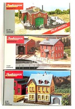 Auhagen DDR  Bausatz 13287 Lokleitung + 21401 Werkstatt +  Wohnhaus 2/58 H0/ TT