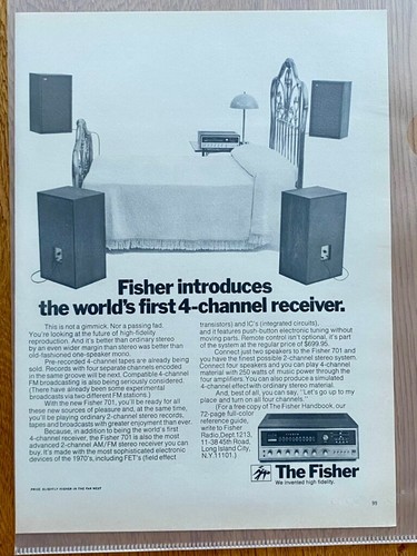 Fisher stereoanlage receiver - fisher,