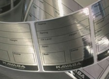 Kayaba Gabel Aufkleber Daten