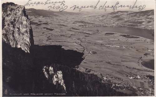 Postkarte aussicht vom - postkarte,