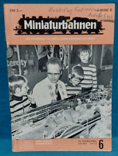 Zeitschrift: MIBA Miniaturbahnen. Heft 6,  1973.